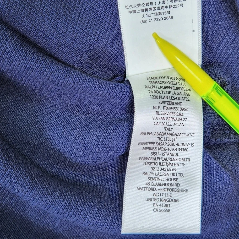 Polo Ralph Lauren Color Block Rugby Shirt 4XLT Big and Tall multicolor New